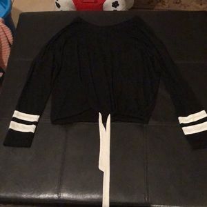 Black Long Sleeve Top